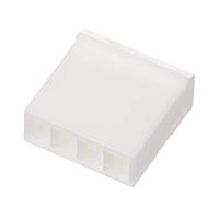 AMP Connectors - TE Connectivity 1744137-4 Receptacle Housing 04P SL156 HSG W/RAMP, W/O 2, 3