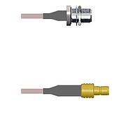 Amphenol Custom Cable Q-1T03L0005144i RF Cable Assemblies N-SJB/SMB-SJ G316 144I