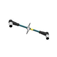 Molex 1300480172 Sensor Cables / Actuator Cables MIC 4P M/MP 90/90 D-CODED 5M