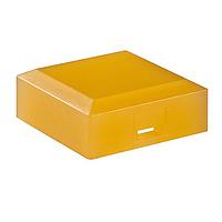 NKK Switches AT3075D Button BEVELED AMBER CAP FOR UB2 W/ AMBER LED
