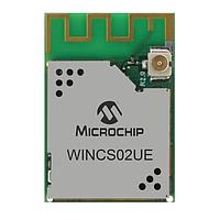 Microchip Technology WINCS02UE-I/100 WiFi Modules 28-pad Wi-Fi network controller module, 802.11 b/g/n, U.FL ant