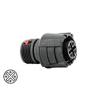 Eaton Souriau-Sunbank CL1F1100 Connectors 4P Socket Plug Sz 1 Unsealed