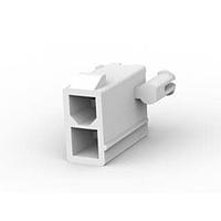 AMP Connectors - TE Connectivity 1586039-2 Headers VERT HDR W/PEGS 2P