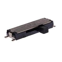 E-Switch EG1315AA Slide Switch SLIDE, 25mA 24VDC, SP3T On-On-On, Surface Mount, Right Angle Gull Wing