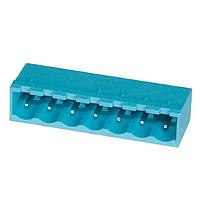 Same Sky (formerly CUI Devices) TBP01R1-508-07BE Headers Terminal block, pluggable, 5.08, receptical, 7 pole, blue