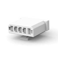 AMP Connectors - TE Connectivity 880192-2 Housing 5 WAY FF 110 HSG REC NYLON 66 NATURAL