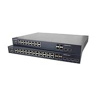 Lantronix SISPM1040-3248-L3-SA Gigabit Ethernet PoE Switch Layer 3 Managed Hardened PoE+ Switch (24) 10/100/1000Base-T PoE+ (4) 100/1000 SF