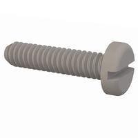 Essentra Components 010256P037 Pan Slotted Pan Slotted Screw, #2-56 Thread, 3/8 Lg
