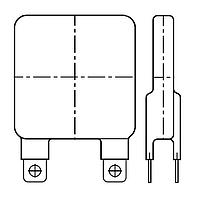 EPCOS B72241L0131K100 Varistors 130VAC 10% 41mm High E