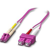 PHOENIX CONTACT 1146542 Fiber Optic Cable Assemblies FOC-LC:PA-SC:PA-OM4:D01/10