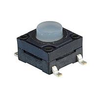 Same Sky (formerly CUI Devices) TS24-62-14-BL-200-SMT-TR-67 Tactile Switches Tactile Switch, SPST, 6.2 x 6.2mm, 1.4mm height, 200gf, Blue, Surface Mount, TR, IP67