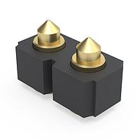 Mill-Max 811-22-002-30-050101 Headers Spring-Loaded Connector w Pointed Plunger Tip; SMT; Single Row 2-Pin