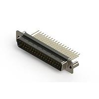 EDAC 627-M37-623-WT3 D-Sub Connectors - Standard Density Vertical Machined D-Sub Connectors