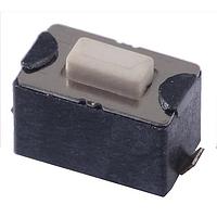 CTS Electronic Components 222BJVABR Compact Tactile Switch J-Bend 260gf Hgt 4.3mm -40C +85C