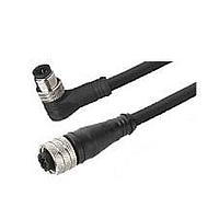 Molex 1200661036 Sensor Cables / Actuator Cables MICROCHG M12 DE 5P M/MFE 18AWG 3M TPE