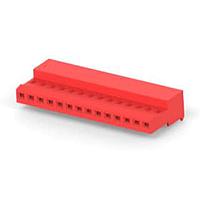 AMP Connectors - TE Connectivity 4-641237-4 Receptacle Assembly 14P MTA100 CONN ASSY RED 30AU