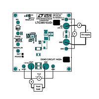 Analog Devices DC1432A-A Voltage Regulator - Switching Regulator LTC3851AUED Demo Board with Adjustable C