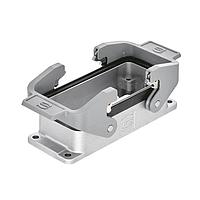 HARTING 09628162301 Housings 16B EMC Bulkhd House Double Lever