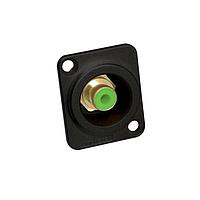 Amphenol Audio ACJB-GRN Panel Mount Jack RCA/D-SHELL CONN