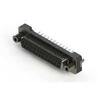 EDAC 628-025-324-217 D-Sub Connectors - Standard Density Vertical Plastic Body D-Sub Connector