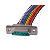 Dura-Con / Cinch Connectivity Solutions DCCM100S6J5-36.0BN-X2S Micro-D D-Sub Connectors MicroD Space Screend 100 pos rcpt ETFE wire