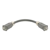 HARTING 33572110200001 Cat 5 8P HYBRID CABLE ASSY CAT5 26AWG