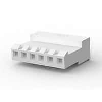 AMP Connectors - TE Connectivity 640429-6 Receptacle Housing CLOSED W/O TABS 6P L.R. natural 24 AWG