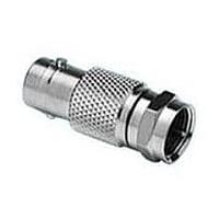 AIM-Cambridge / Cinch Connectivity Solutions 28-81007 RF Adapters - In Series BNC JACK TO F PLUG ADAPTER 75 OHM