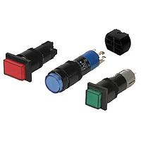 EAO 01-435.036 Indicator Actuator TRIO LED 22MM 24VDC BRIGHT CHROM