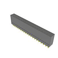 Samtec ESW-120-12-G-D Stackthrough .100" Elevated Socket Strip