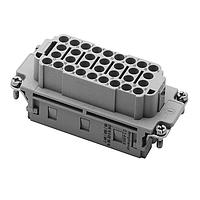 Amphenol Tuchel C146-10B032-500-10 Inserts Socket Insert 32 Way Heavy Mate