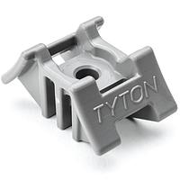 HellermannTyton S2CM258HIRHSH1 Cable Tie Mounts 2-WAY SADDLE MNT GRY 1/4 BOLT