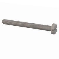 Essentra Components 010832P175 Pan Slotted Pan Slotted Screw, #8-32 Thread, 1 3/4 Lg