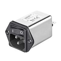 Schaffner FN9266SA-4-06 Inlets 4A 7mH 250VAC SnapIn SafetyVersion