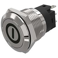EAO 82-5151.2000.B001 Anti-Vandal 82-5151.2000.B001.pushbutton.maintained.19 mm.stainless steel.flush/flat.no LED.no colour.no LED.soldering terminal.On OFF