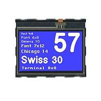 DISPLAY VISIONS EA eDIP160B-7LW Graphic LCD Modules 160x104 Intl. Blue Neg White Bklght
