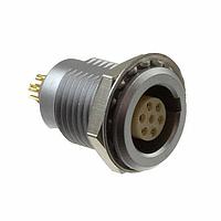 NorComp 821B007-203RF01 Connectors 1B 7P FML PNL MNT FIXED FRONT NUT