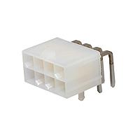 Molex 26-01-3144 Power M-F Jr RA DR Pegs 50Au V2 8Ckt Tray