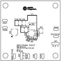 Analog Devices MAX17546EVKITA# Voltage Regulator - Switching Regulator 4.5V 42V, 5A, High-Efficiency, Synchronous Step-Down DC-DC Converter with Internal Compensation