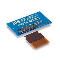 Hirose Electric FH63S-30S-0.5SH Receptacles 30 Position FFC, FPC Connector Contacts, Bottom 0.020" (0.50mm) Surface Mount, Right Angle