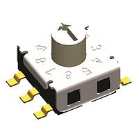 Diptronics RJM3-10R-Q-B Rotary Switches Rotary Type 7*7