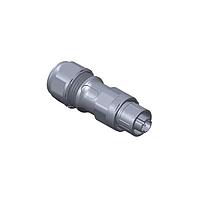 Amphenol LTW AD-03BFMB-QL8AP0 Standard Circular Connector X-Lok, Mini Size, Plastic, 5A, 03 pins, Female Connector, Male Contact, Straight, Push Lock, Screw-in, Field Installable, F4.0 - F8.0mm, IP68