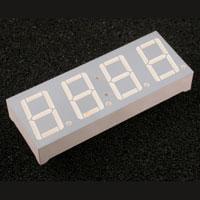 Kingbright CA56-11GWA LED Displays Quad Green 568nm Common Anode