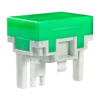 NKK Switches AT4026FJ Button RECT CAP FOR LB GRN