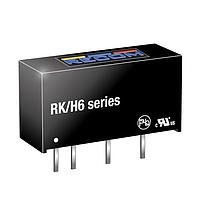 RECOM Power RK-0505S/H6 Isolated 1W 5Vin 5Vout 200mA SIP7