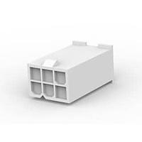 AMP Connectors - TE Connectivity 1586000-6 Plug Housing FREE HANGING PLUG 6P