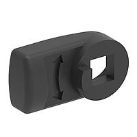 Essentra Components 30402011 Racks & Rack Cabinets Cam with Stopper 0mm Height X 25mm Length