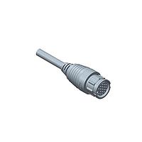 Amphenol LTW DD-18AMFM-LL7A10 Sensor Cables / Actuator Cables Ceres, Large Size, Plastic, 5A, 18 pins, Male Connector, Female Contact, Straight, 2 Points Lock, Overmolded, Length 10000mm, IP67