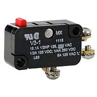Honeywell V3-1 Micro Switch 15.1A pin plunger Screw Terminals