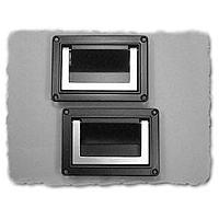 Hammond Manufacturing M263-1 Handle Aluminum Handle Flushmount (Pair)